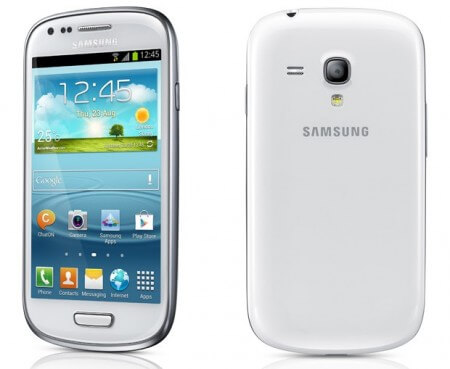 Samsung Galaxy S III Mini: 4-дюймовый дисплей Super AMOLED, двухъядерный CPU 1,0 ГГц и модуль NFC. Фото.