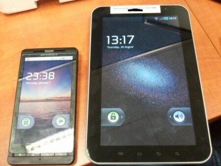 Samsung Galaxy Tab теперь с CDMA. Фото.