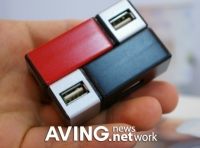 Новый стильный USB хаб от GoodMan. Фото.