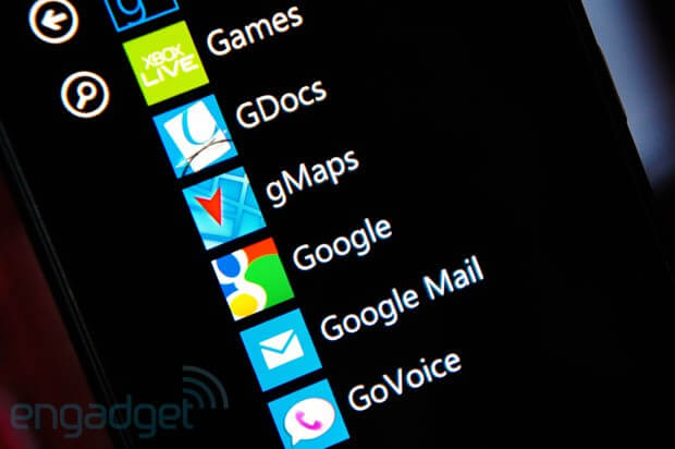 Google на Windows Phone