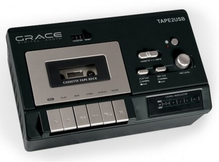 TAPE2USB для записи кассет на компьютер. Фото.