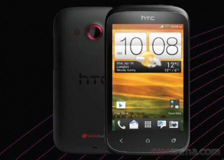Vodafone засветила смартфон HTC Desire C. Фото.