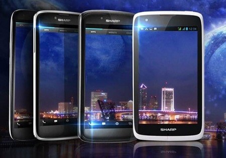 Sharp готовит для России смартфон с Full HD дисплеем. Фото.