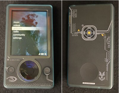 Плеер Zune в стиле Halo 3. Фото.