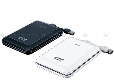 Buffalo HDD для ноутбука. Фото.