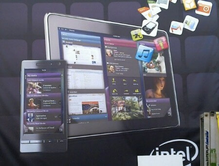 Intel обещает показать смартфон и планшет с MeeGo на MWC ’11. Фото.