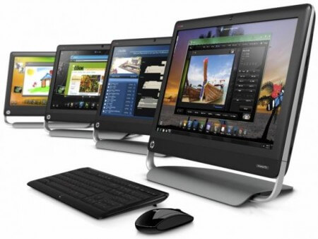 HP представила семь десктопов класса all-in-one. Фото.