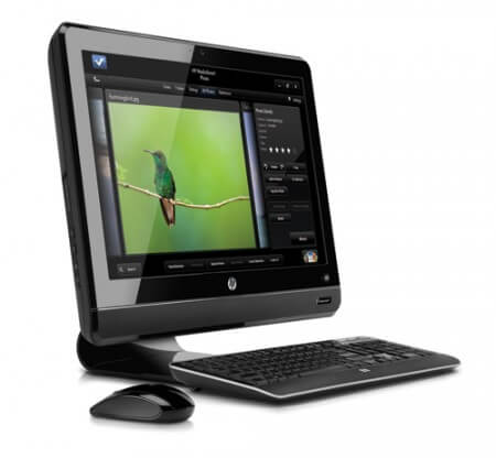 HP представляет десктоп All-in-One 200, а также обновленный TouchSmart 600. Фото.