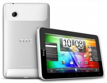 Flyer — первый планшет от HTC. Фото.