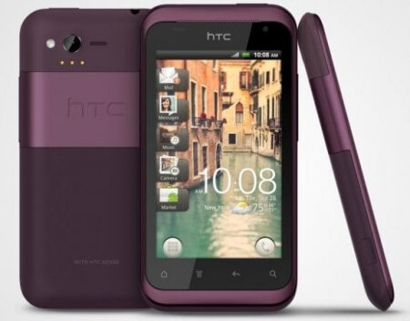 HTC официально представила смартфон Rhyme. Фото.