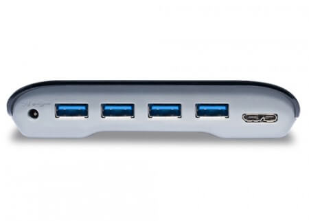 LaCie представляет 4-х портовый концентратор USB 3.0. Фото.