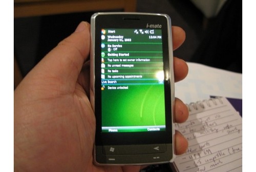 Анонсированы смартфоны i-mate Legionnaire и Centurion на базе WM 6.5. Фото.