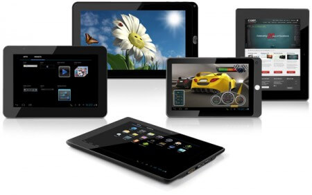 Coby показала пять планшетов под управлением Android 4.0. Фото.