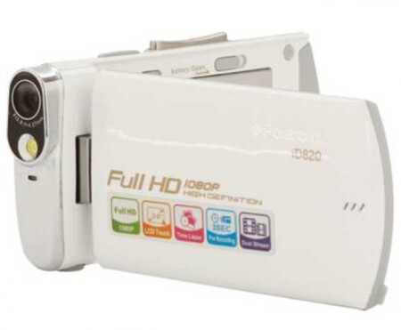 Polaroid выпускает тонкий камкордер iD820 и спортивные XS7, XS20 и XS100. Фото.
