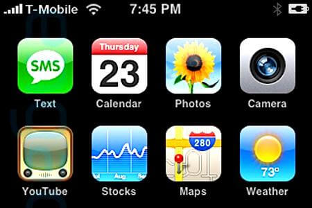 Разблокированный iPhone для T-Mobile. Фото.