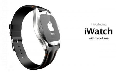Концет часов и плеера Apple iWatch. Фото.