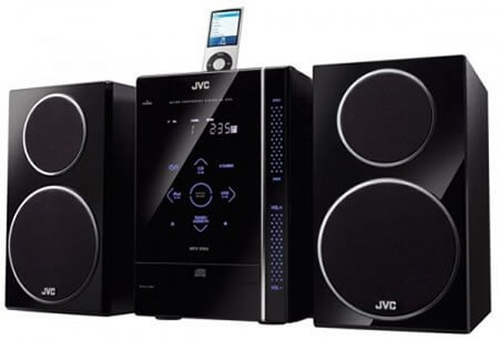 JVC UX-GN6 Boombox — стереосистема с поддержкой iPod. Фото.