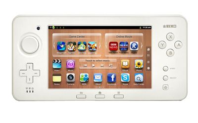 Портативная игровая консоль JXD S5100. Фото.
