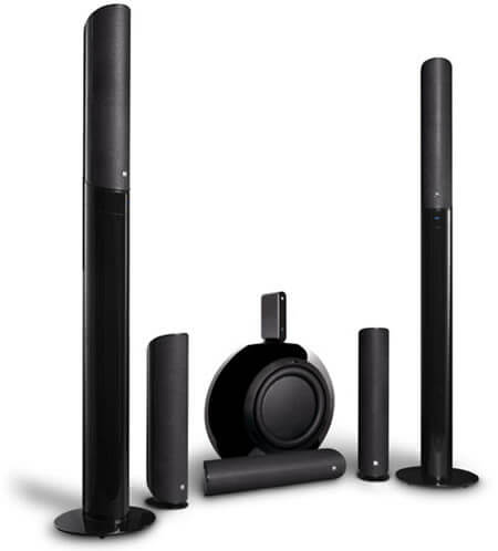 Беспроводные колонки — KEF Foxy KHT5005. Фото.