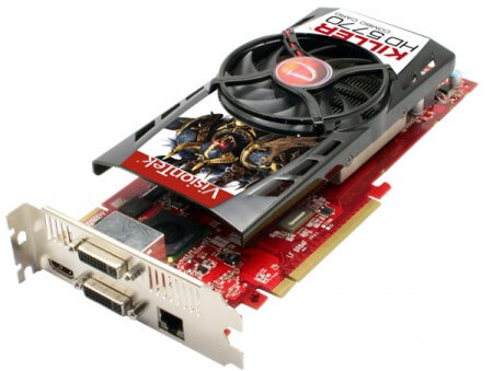 VisionTek Killer HD 5770 combo. Высокие FPS, низкий пинг. Фото.