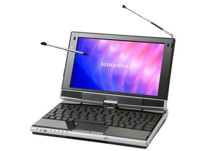 UMPC Kohjinsha SC3 и SX3 получат ОС Windows XP. Фото.