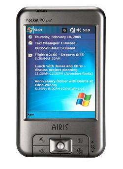 Airis представила два КПК с GPS функциями. Фото.