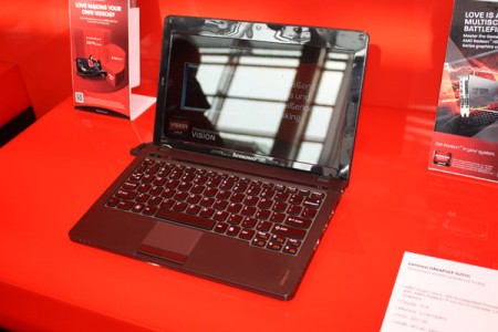 CeBIT 2011: нетбук Lenovo IdeaPad S205. Фото.