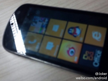 Новые подробности о смартфоне Lenovo LePhone S2 на базе Windows Phone. Фото.