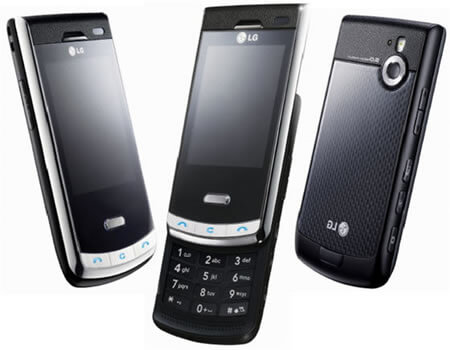 LG и её KF750 Black Label Series. Фото.