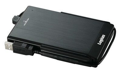 Logitec представил два новых внешних 2.5-дюймовых HDD. Фото.