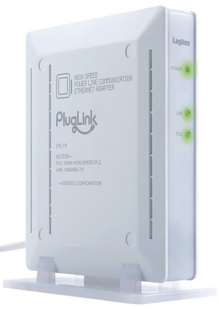 Новый адаптер Logitec PLC. Фото.