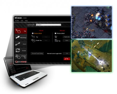 Игры с поддержкой multitouch благодаря MAGIC от iBuyPower. Фото.