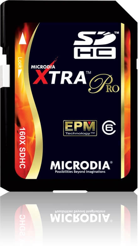MICRODIA 16GB SDHC карта. Фото.