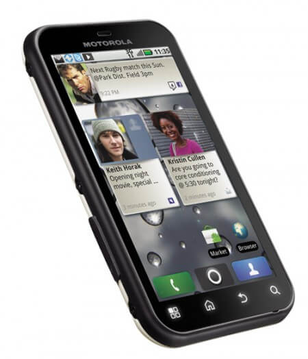 Новый Motorola Defy будет скоро представлен у T-Mobile. Фото.
