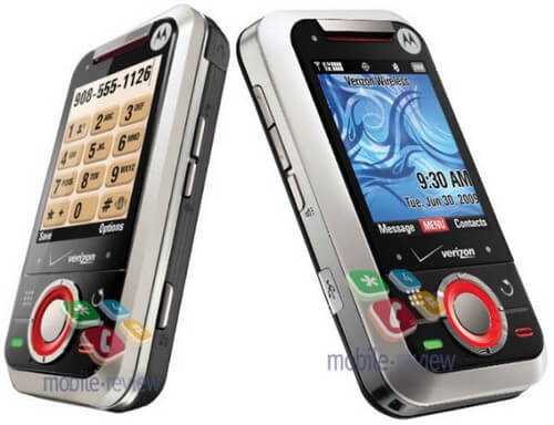 Новые фотографии слайдера Motorola A455 (Rush2). Фото.