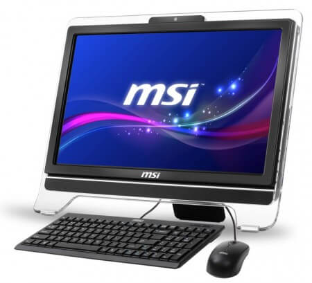 MSI представила моноблок AE2051 на базе APU AMD E2-1800. Фото.