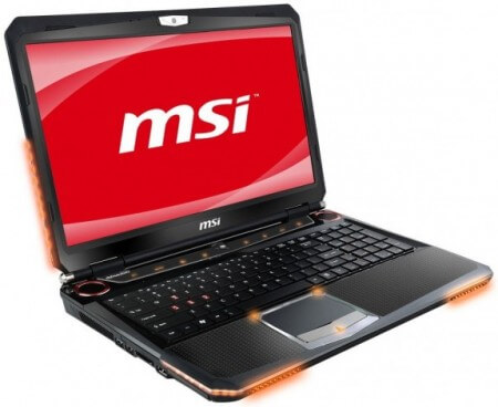 GT683 -первое решение MSI на базе GeForce GTX 560M. Фото.