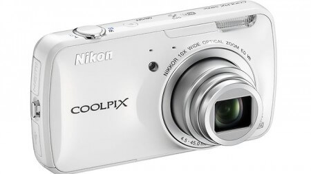 В продаже появилась Android-камера Nikon Coolpix S800c. Фото.