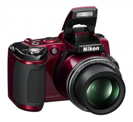Nikon представляет новые модели фотокамер — L120 и L24. Фото.