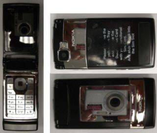 Nokia N76 одобрена FCC. Фото.