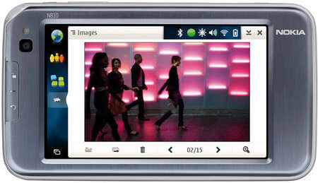 Nokia N810 Internet Tablet. Фото.