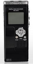 Диктофон Olympus WS-331M с интегрированым музыкальным плеером. Фото.