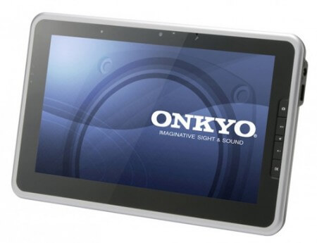 Onkyo представляет три планшетника с Atom и Win 7. Фото.