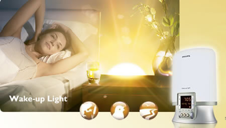 Wake-Up Light от Philips. Фото.