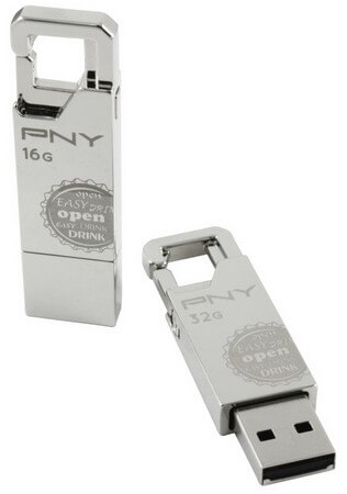 PNY анонсировала USB-накопитель Opener Attaché. Фото.