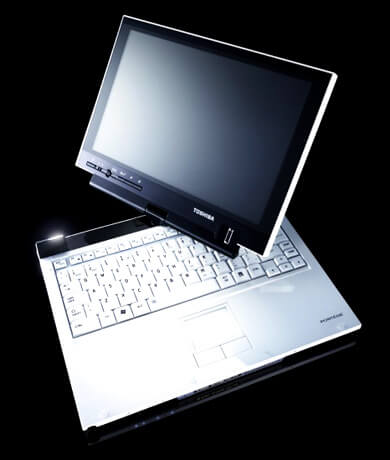 Планшетный ПК Toshiba Protege R400. Фото.