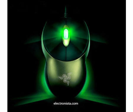 Титановая мышь — Razer. Фото.
