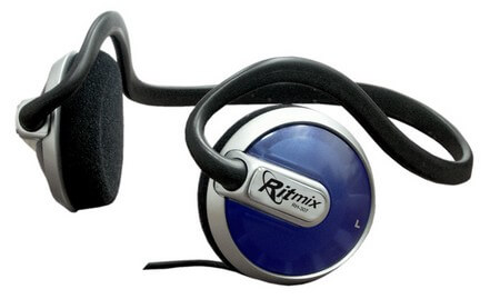 Новые наушники Ritmix RH-322. Фото.