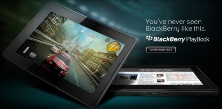 RIM может поставить на рынок до 1 млн. Blackberry PlayBook в I квартале. Фото.