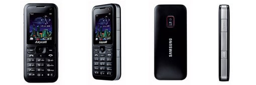 SAMSUNG Anycall J208 с поддержкой 3G. Фото.